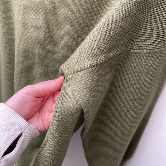 Abercrombie Green Knit Sweater NWOT - Picture 6 of 7